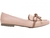 Mocassim Feminino Rasteiro Rosê - comprar online