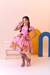 Vestido Infantil Junino Festa São João Rosa Xadrez Girassol - loja online