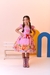 Vestido Infantil Junino Festa São João Rosa Xadrez Girassol - comprar online