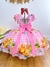 Vestido Infantil Junino Festa São João Rosa Xadrez Girassol - Atittude Store