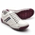 Sapatênis Casual Conforto Couro Off White - comprar online