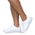 Tênis Unissex Esportivo Branco Caminhada Tamanho Especial - comprar online
