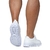 Tênis Unissex Esportivo Branco Caminhada Tamanho Especial - comprar online