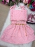 Imagem do Conjunto Blogueirinha Clarissa Rosa Bebe