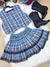 Conjunto Junino Miss Cherry Melissa Xadrez Azul Bebe - comprar online