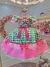 Vestido Infantil Junino Caipira Xadrez Verde e Branco Luxo na internet