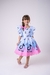 Vestido Temáticos Kids Tik Tok Azul Bebe - loja online