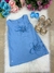 Vestido Blogueirinha Jojo Flor Azul - comprar online