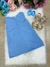 Vestido Blogueirinha Jojo Flor Azul - Atittude Store