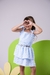 Conjunto Blogueirinha Clarissa Azul Bebe - Atittude Store