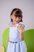 Conjunto Blogueirinha Clarissa Azul Bebe - comprar online
