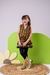 Conjunto Junino Miss Cherry Melissa Xadrez Amarelo