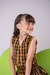 Conjunto Junino Miss Cherry Melissa Xadrez Amarelo - Atittude Store