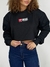 Cropped Feminino em Moletinho Bordado Diesel Ref. 1486