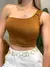 Cropped Feminino em Suplex Alça Única com Fivela Lira Ref. 1404 na internet
