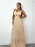 Vestido Feminino Longo em Duna Plissado com Amarração e Recorte Kaiane Ref. 13 na internet