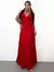 Vestido Feminino Longo em Crepinho Plissado com Amarração Raiane Ref. 1318 na internet