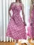 Vestido Feminino Florido com Amarração Joana ref.1180