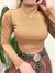 Cropped Feminino em Ribana Manga Longa com Gola Ramona Ref. 889 - comprar online