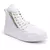 Tenis Bota Plataforma para Academia Feminina Cano Longo e Ziper GUGI BW