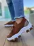 Imagem do Tênis Feminino Meia Chunky Plataforma com Cadarço,