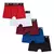 Kit 10 Cuecas Box Adulto Masculino lisa Microfibra - comprar online