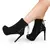 Bota Meia Pata Salto Alto Fino Feminina C5
