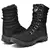 Imagem do Bota Coturno Couro Masculina Adventure Preta Cano Longo Foran Cmr Shoes