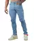 Calça Jeans Sarja Masculina Elastano Skinny Slim Com Lycras REF 53 Homem Moda E - comprar online