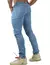 Calça Jeans Sarja Masculina Elastano Skinny Slim Com Lycras REF 53 Homem Moda E - Atittude Store