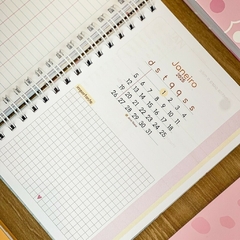 Kit Agenda + Duo Planner + Planner Diário + Calendário A6 Horizontal na internet