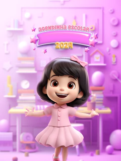 Agenda Creche - Meninas na internet