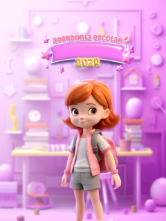 Agenda Creche - Meninas - Laralice