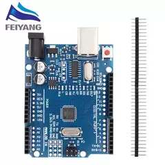 Placa de desarrollo UNO R3 ATmega328P CH340 CH340G para Arduino UNO R3 con cabez en internet