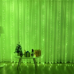 Cortina de luces LED para decoración. en internet