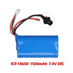 Batería lipo 7,4 de 3000mah, 18650 mah y más.