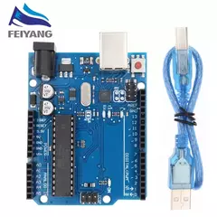Placa de desarrollo UNO R3 ATmega328P CH340 CH340G para Arduino UNO R3 con cabez - comprar en línea