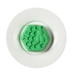 Molde de jabón de silicona de panal de abeja cuadrado 3D. - comprar en línea