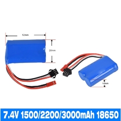 Batería lipo 7,4 de 3000mah, 18650 mah y más. - comprar en línea