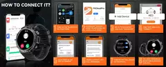 EIGIIS-reloj inteligente KE3 para hombre, dispositivo resistente al agua hasta 3 - Importadora Serendipia-Etéreo 