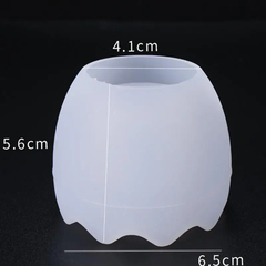 Molde de tarro de vela con forma de huevo, caja de almacenamiento, molde de sili - tienda en línea