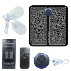 Masajeador eléctrico EMS para pies, almohadilla para aliviar el dolor. en internet