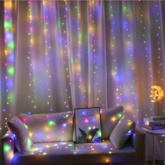 Cortina de luces LED para decoración. - comprar en línea