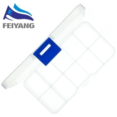 Caja pequeña de plástico transparente, caja de almacenamiento de joyas, compon - tienda en línea