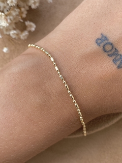 Pulseira hanna delicada banhado a ouro18k