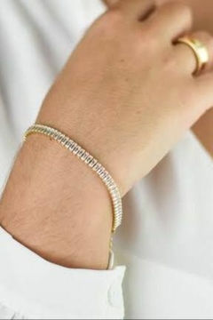 Pulseira Riviera Banhada a Ouro 18k