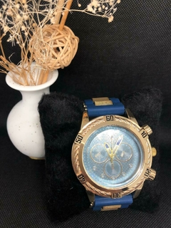 Relógio Masculino Invicta Azul (Primeira linha)