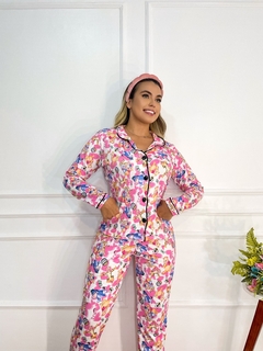 Pijama Americano ursinho puff - comprar online