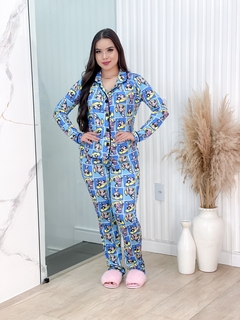Pijama americano longo lindinha