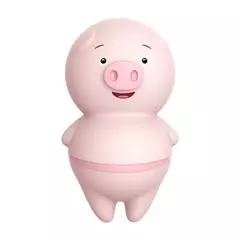 Estimulador De Clitóris Recarregável Com Língua Porquinho Importação